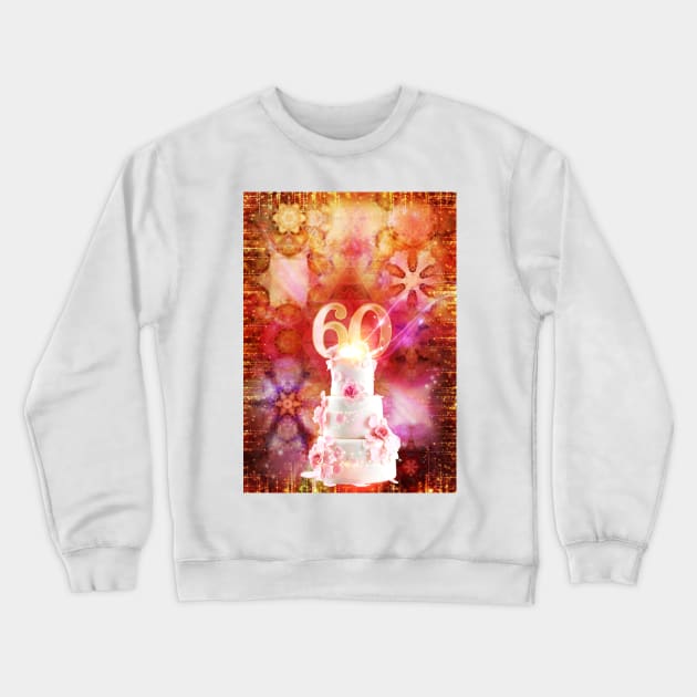 60th birthday Crewneck Sweatshirt by Begoll Art